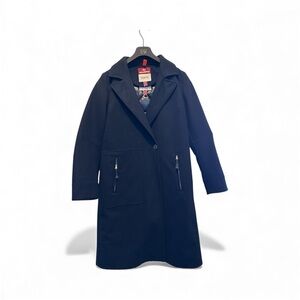 Parajumpers Navy Trench Coat for Women